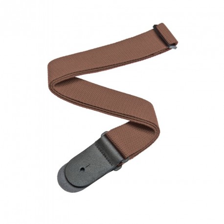 Cotton Guitar Strap Brown