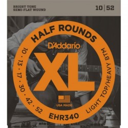 EHR340 Half Rounds Light Top/Heavy Bottom [10-52]