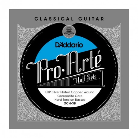 XCH-3B Pro-Arte Classical Halfsets EXP Composite Silver Hard Tension