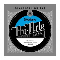 BNH-3T Pro-Arte Classical Halfsets Black Nylon Hard Tension