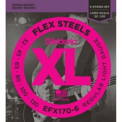 EFX170-6 FlexSteels 6-String Light Long Scale [32-130]