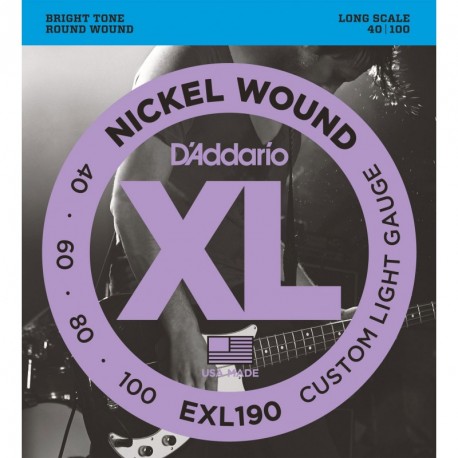 EXL190 Custom Light Long Scale [40-100]