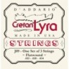 J89 Cretan Lyra, Flat Wound