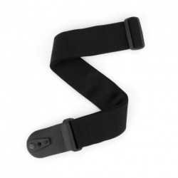 Pad Lock Guitar Strap Black