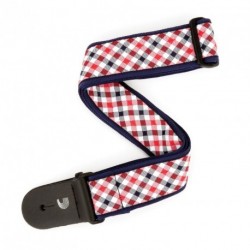 Gingham Red and Navy