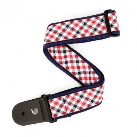 Gingham Red and Navy
