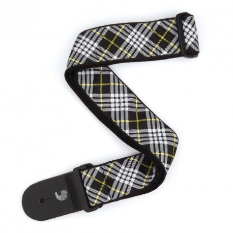 Tartan - Black, White, and Yellow