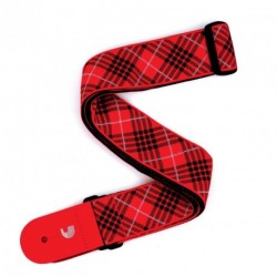 Tartan - Red, Black, and White