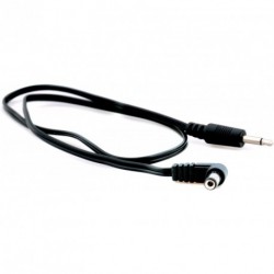 DC to mini-jack cable, 50 cm