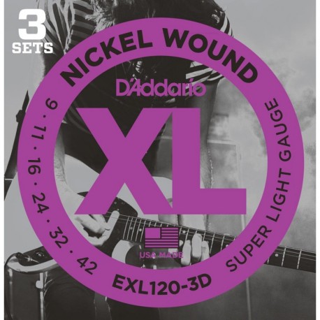 EXL120 - XL Super Light (pack 3 juegos)