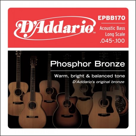 EPBB170 Phosphor Bronze Acoustic Bass, Long Scale [45-100]