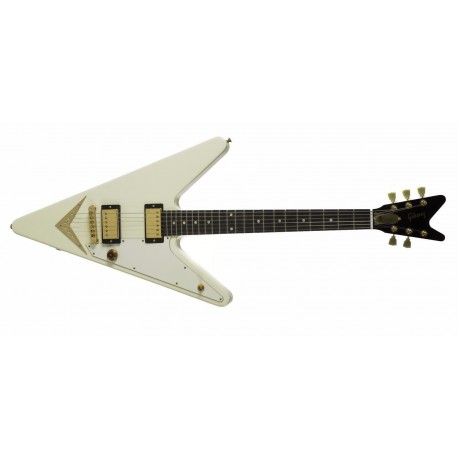 Gibson Reverse Flying V Limited Edition 2009 White Gold HW