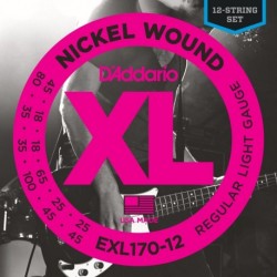 EXL170-12 Nickel Wound 12-String Bass, Light, [18-45]