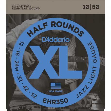 EHR350 Half Rounds Jazz Light [12-52]