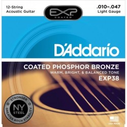 EXP38 - Phosphor Bronze Light [10-47] 12 cuerdas