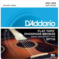 EFT16 Flat Tops Phosphor Bronze Regular [12-53]